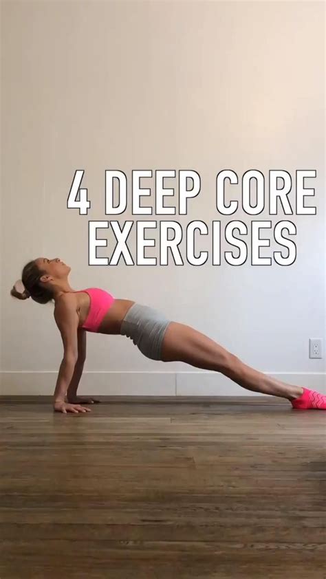 Toned Strong Deep Core Exercises - Yoga Practice [Video] | Abs workout ...