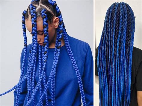 19 BLUE BRAIDS HAIRSTYLES - Braid Hairstyles