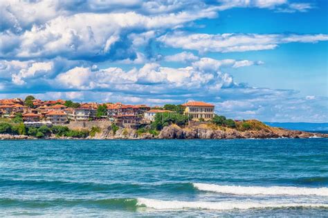 Old Town of Sozopol, Bulgaria Stock Photo - Image of black, bulgarian ...