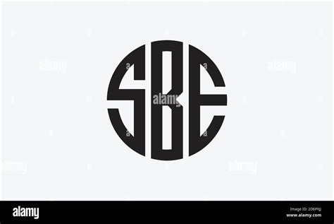 Letter sbe logo Stock Vector Images - Alamy