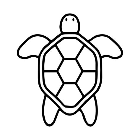 Simple Turtle Outline Best Sale | dakora.com.co