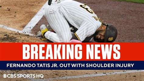 Fernando Tatis Jr. Out at Least a Few Weeks With Shoulder Injury | CBS Sports HQ - YouTube