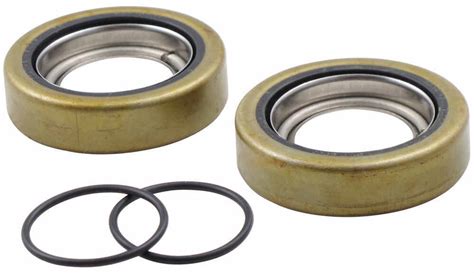 Spindle Grease Seal Set for L44643 Inner Bearing and 1.980 Bearing Buddy Bearing Buddy Trailer ...