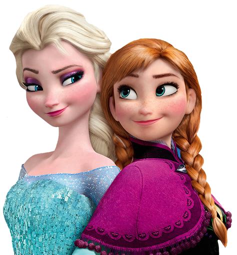 Frozen Sisters Elsa Anna Png