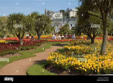 Torquay colourful torre abbey gardens hi-res stock photography and images - Alamy