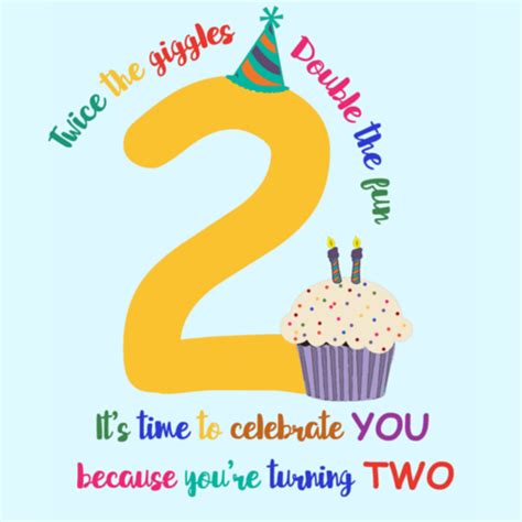 Happy 2nd Birthday! Free For Kids eCards, Greeting Cards | 123 Greetings