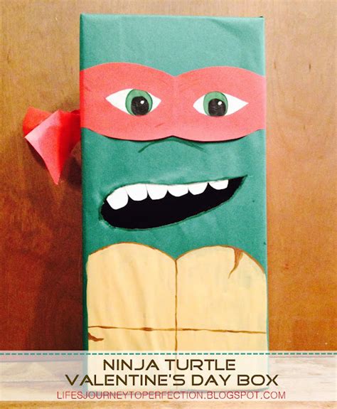 Life's Journey To Perfection: Ninja Turtle Valentine's Day Box