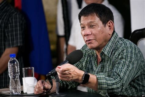 Philippine President-Elect Says Citizens Can Kill Drug Dealers