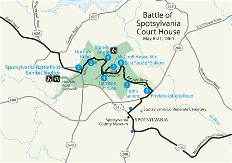 Maps - Fredericksburg & Spotsylvania National Military Park (U.S ...