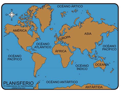 Seul Corea Del Sur Mapa Planisferio