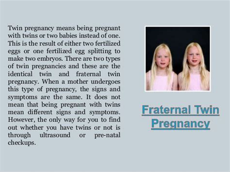 Fraternal Twins