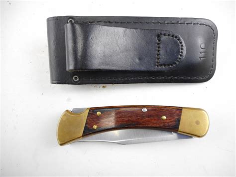 BUCK KNIFE + SHEATH