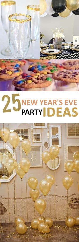 25 New Year's Eve Party Ideas - Sunlit Spaces