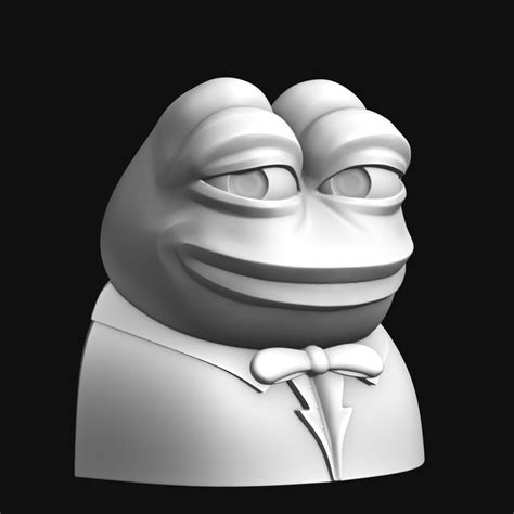 STL file Tuxedo Pepe・3D printable design to download・Cults