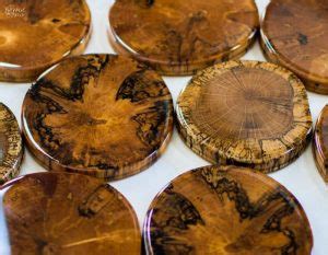 DIY Log Slice Coasters - The Navage Patch