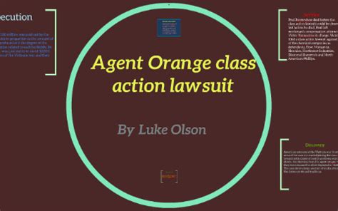 Agent Orange class action lawsuit by Luke Olson