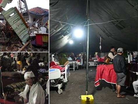 Devastation Across Indonesia As Earthquake Causes Buildings To Collapse In Java – 24TeluguNews