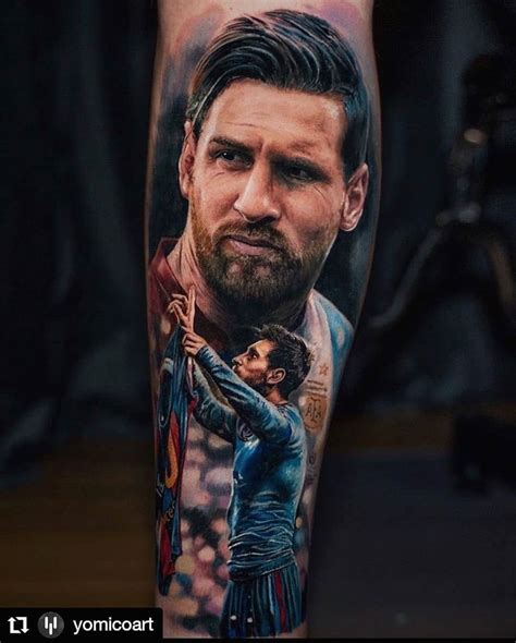 One of Best of the Best! TATTOO BY... | Messi tattoo, Messi, Tattoos ...