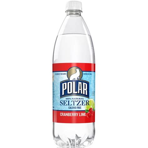 Polar Cranberry Lime Seltzer Water 1 liter - Beverages2u