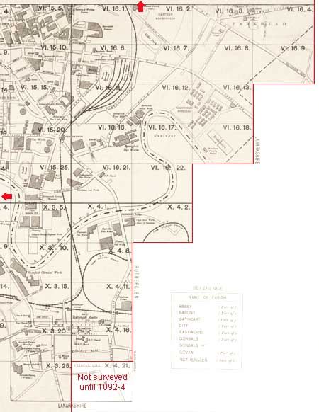 Glasgow - Ordnance Survey large scale Scottish town plans, 1847-1895 ...