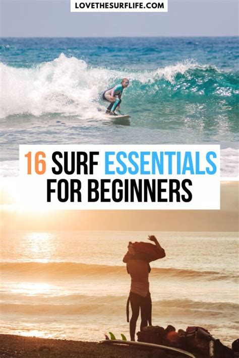 Surf Essentials - 16 Surf Gear Essentials for Beginners