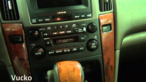 Lexus RX300 - Interior Look Around - YouTube