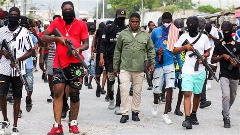 Haitian gangs call for armed overthrow of PM Henry as chaos escalates