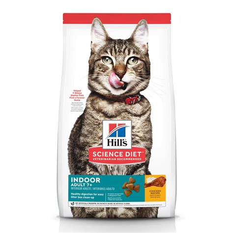 Hill's Science Diet Indoor Senior Cat Food | Petco