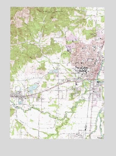 Corvallis, OR Topographic Map - TopoQuest