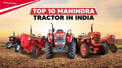 Top 10 Mahindra tractor models In India - Innovative features & Reviews ...