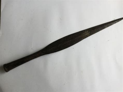 Viking Iron Spearhead - size: 385mm. (227 g) - Catawiki