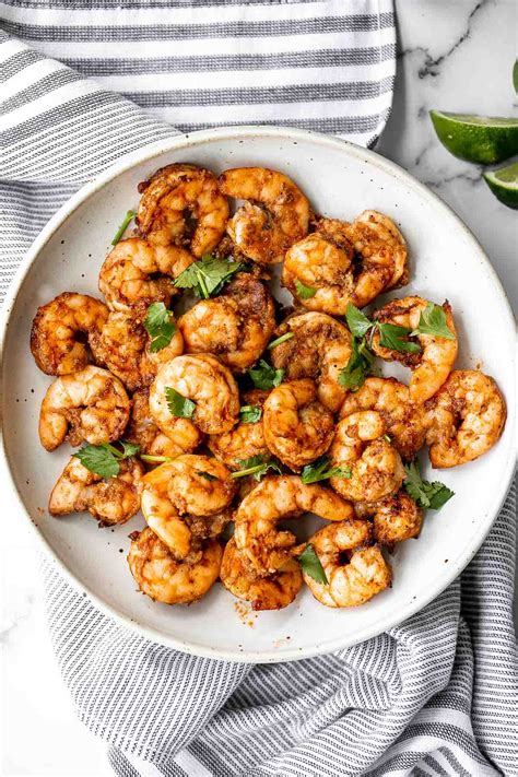 Air Fryer Mexican Shrimp - Ahead of Thyme