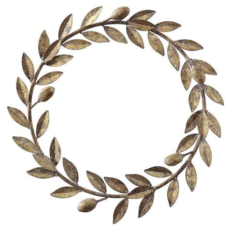 Antiqued Gold Metal Leaf Wreath | A Cottage in the City | Metal wreath, Leaf wreath, Metal leaves