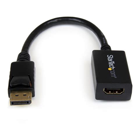 Amazon.com: StarTech.com DP2HDMI2 DisplayPort to HDMI Video Adapter ...