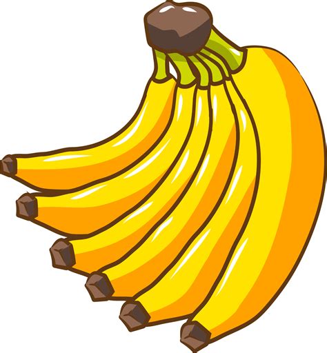 Free Banana png graphic clipart design 19613646 PNG with Transparent Background