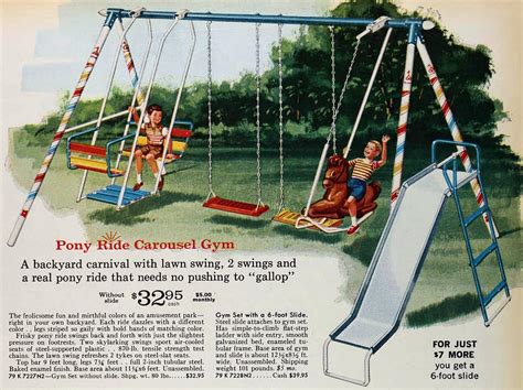 Check out these 36 vintage metal swing sets: What didn't kill us made ...