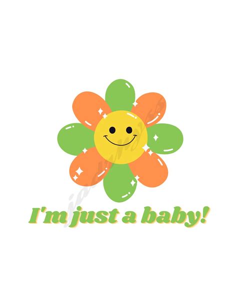 I'm Just a Baby SVG Newborn Sublimation Png Personalized - Etsy