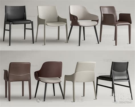 Modern Dining Chair 3D Model Download - Model ID.380470041 | 1miba