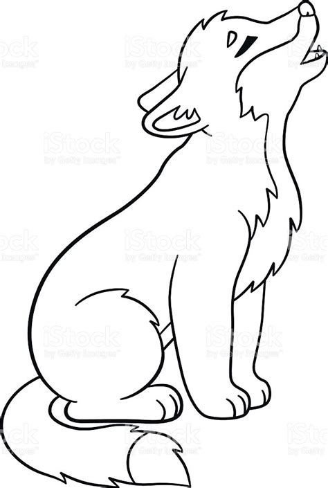 Wolf Drawing Howling at GetDrawings | Free download