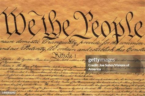 Us Constitution Preamble Photos and Premium High Res Pictures - Getty Images