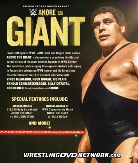 REVEALED: Full Content of WWE’s ANDRE THE GIANT DVD, Royal Rumble 2019 Cover Artwork, And More ...