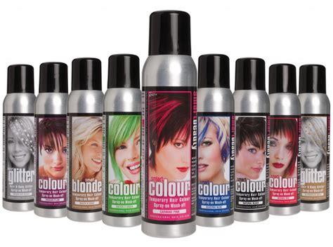 Smart Colour Temporary Hairsprays: Instant Colour Change