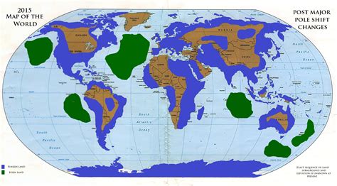 Us Map After Pole Shift