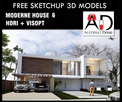 Architect Dose | Architecture, Sketchup, Tutorials, Models