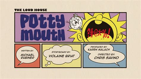 Potty Mouth | The Loud House Encyclopedia | Fandom