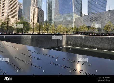 World trade center memorial names hi-res stock photography and images ...