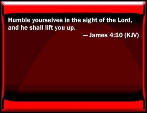 Bible Verse Powerpoint Slides for James 4:10