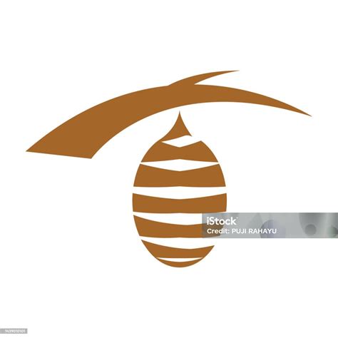 Cocoon Logo Vector Illustration Design Template Stock Illustration ...