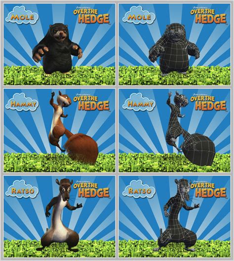 David Bunn - Over the Hedge Characters