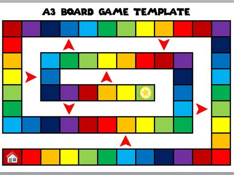 A3 Board Game Template [Fully Editable] | Teaching Resources